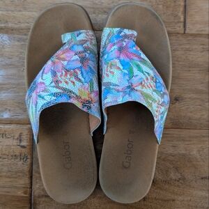 Gabor Floral Stained Glass Sandals